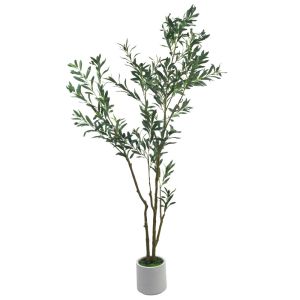 Olivo Planta Artificial 180CM con Maceta Base