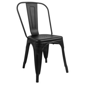 Silla Tolix Metalica Ergonomica Apilable