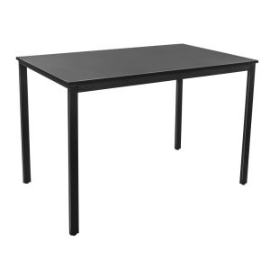 Mesa de 110 Melamina y MDF Estructura Metalica