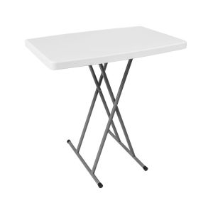 Mesa Servicio Plegable 76 cm 3 Niveles de Altura